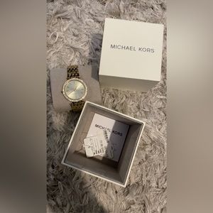 Unisex Michael Kors Gold Watch